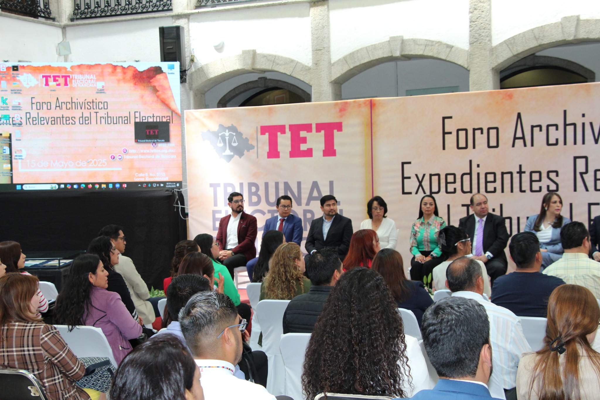 Foro Archivístico “Expedientes Relevantes” del Tribunal Electoral de Tlaxcala.