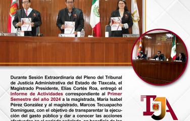 Informe de Actividades correspondiente al Primer Semestre del año 2024