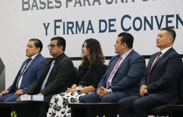 firma de convenio de colaboración con la Secretaría Ejecutiva del Sistema Anticorrupción del Estado de Tlaxcala