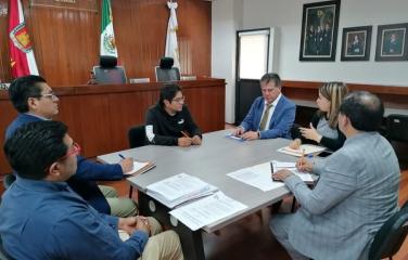 efectuó una reunión de trabajo