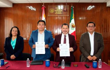 Firma de convenio