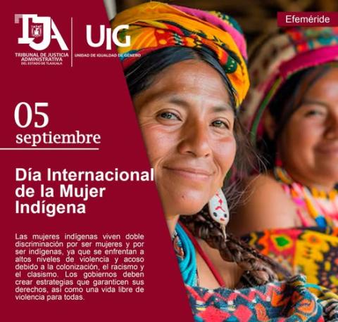 Día internacional de la mujer indigena