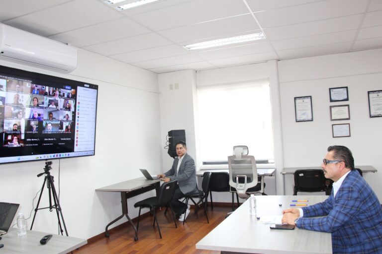 PARTICIPA MAGISTRADO PRESIDENTE DEL TJA EN REUNIÓN VIRTUAL DE TRABAJO DE LA AMTRIJA