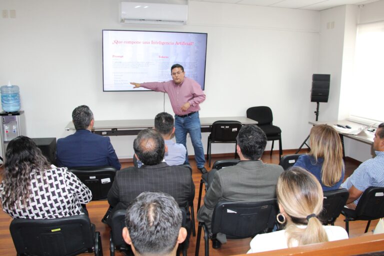 Se llevó a cabo el “Taller IA para humanos y su aplicación en la justicia administrativa”